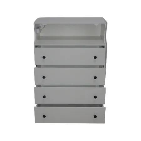 Armário de armazenamento de escritório com 4 gavetas